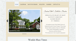 Desktop Screenshot of centralvacatholiccluster.org